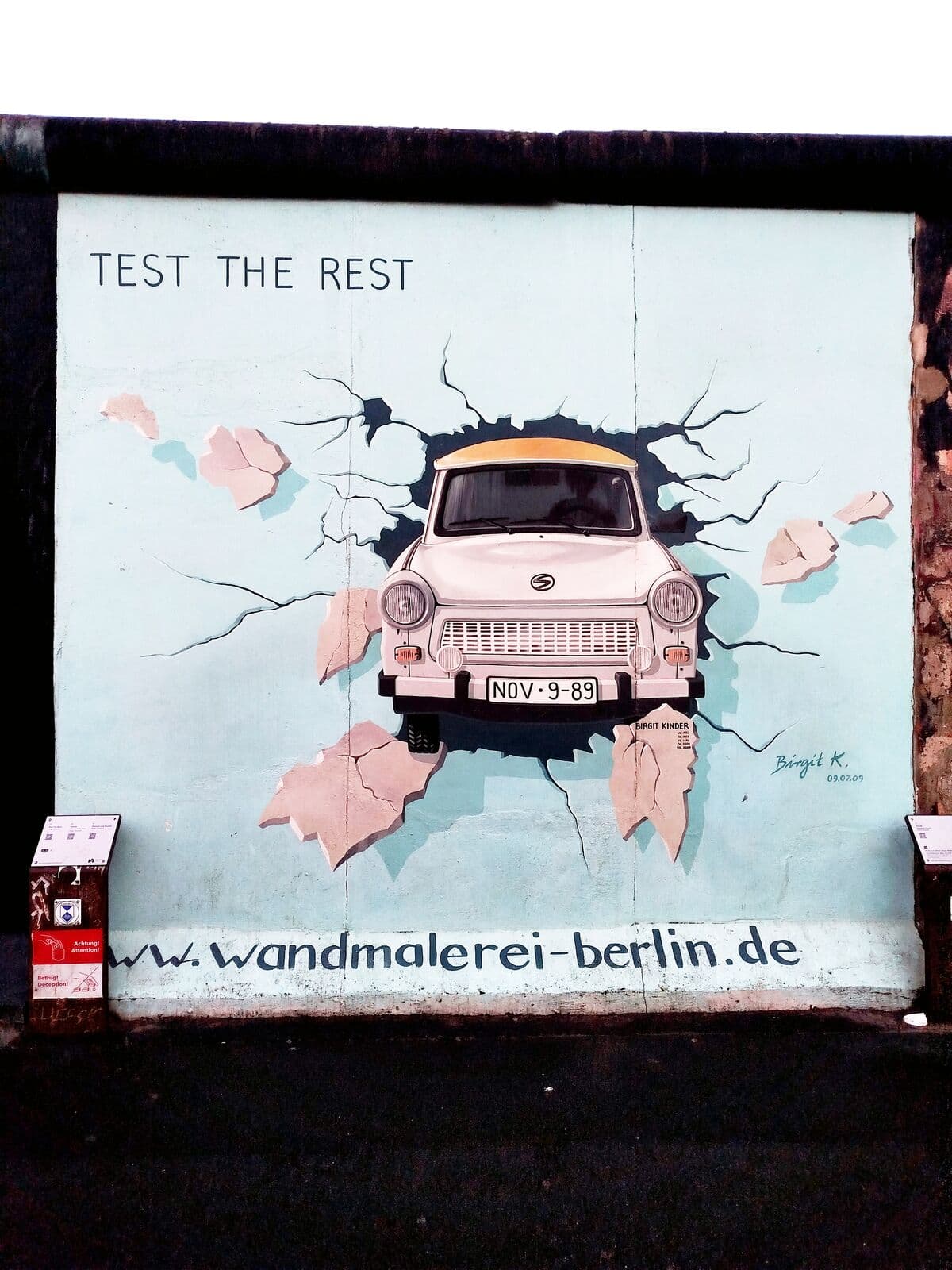 East Side Gallery - Muro de Berlim