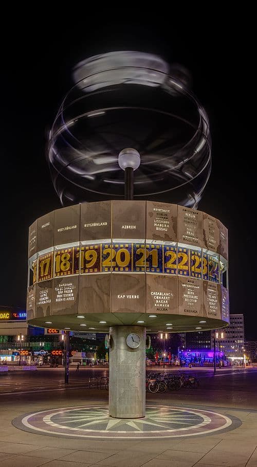 World Time Clock (Weltzeituhr)