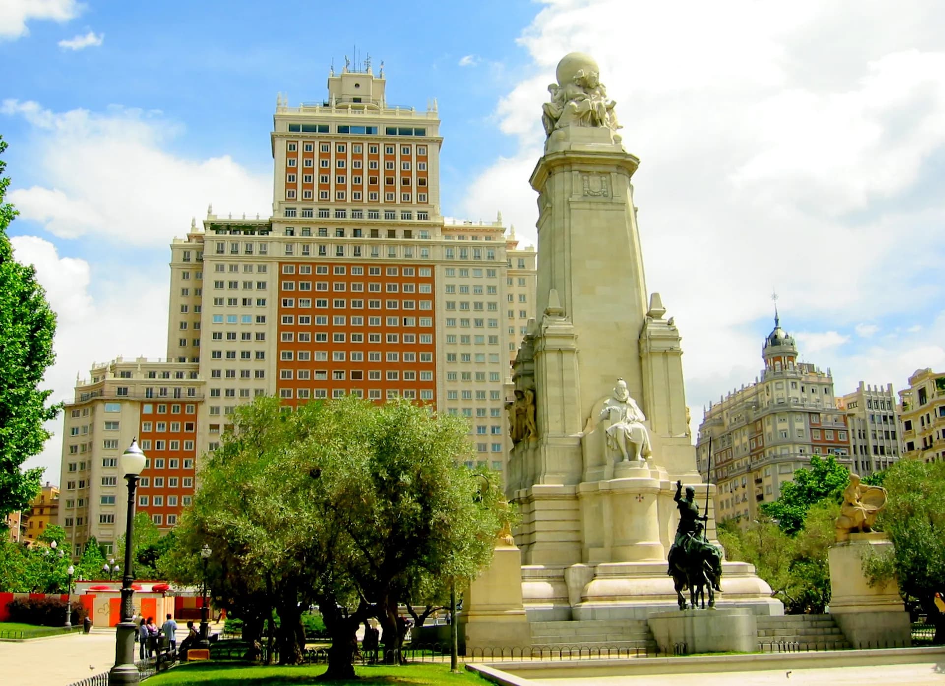 Plaza de Espana a Madrid