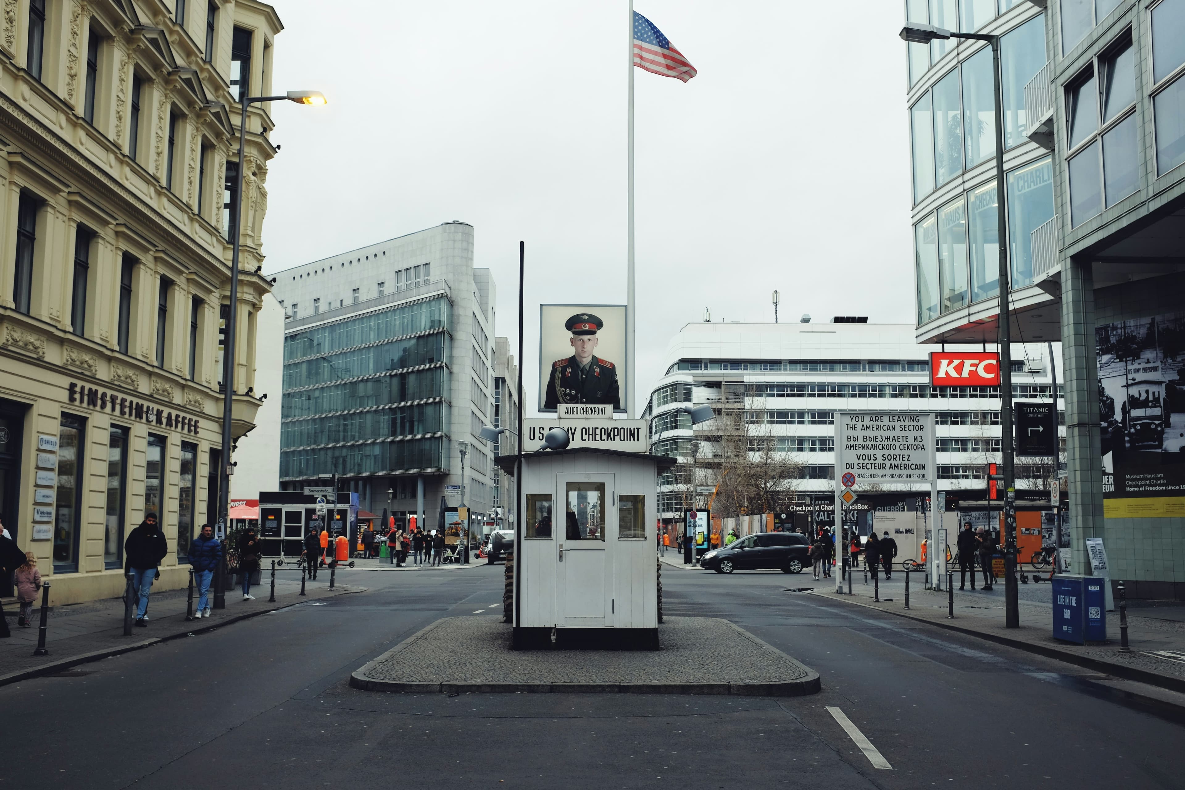 Checkpoint Charlie in Berlin